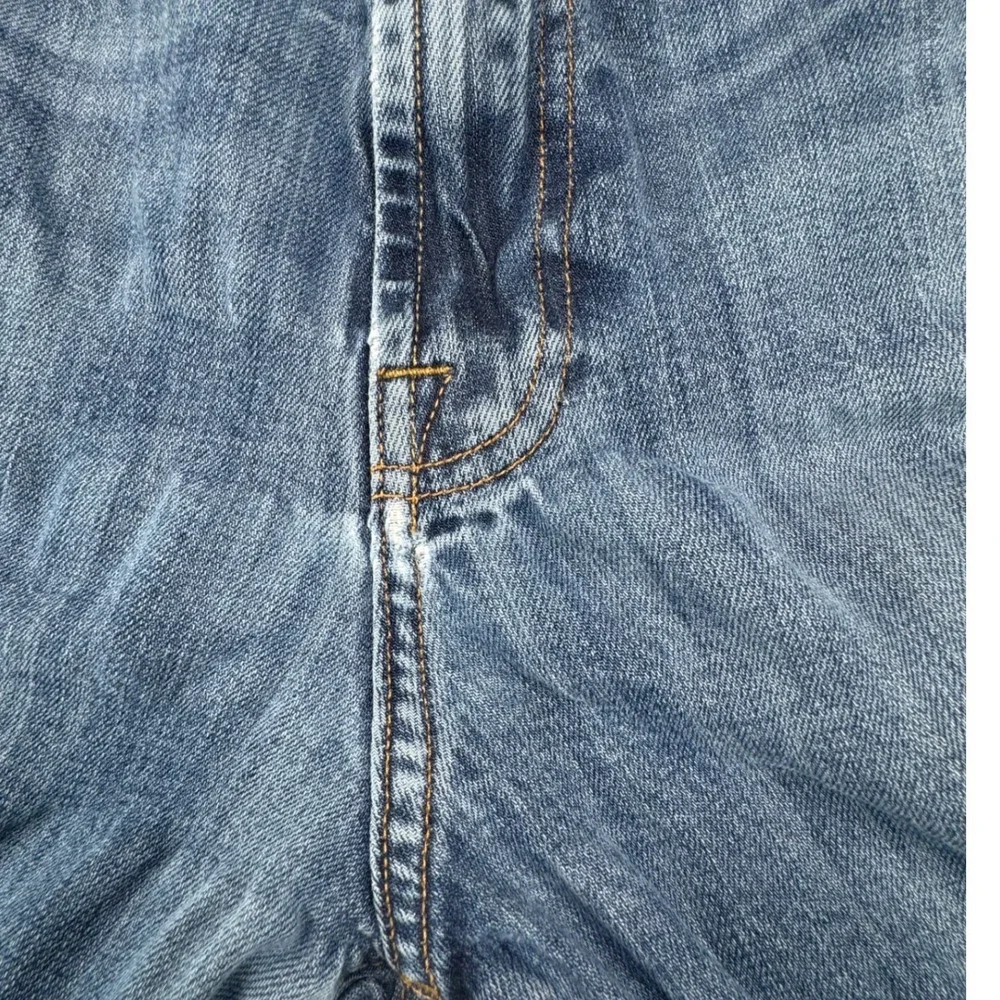 Lucky Brand 181 Relaxed Straight Mens Jeans Blue Medium Wash 40x30 Stretch Denim